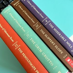 A series of unfortunate events, pack of 4